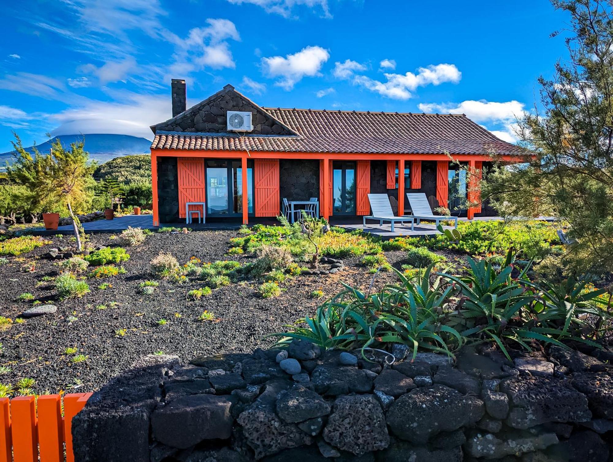 Casa Baleia Laranja Ocean-Front Villa Madalena  Buitenkant foto