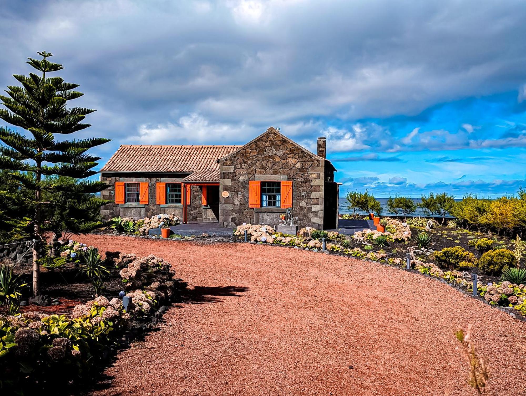 Casa Baleia Laranja Ocean-Front Villa Madalena  Buitenkant foto