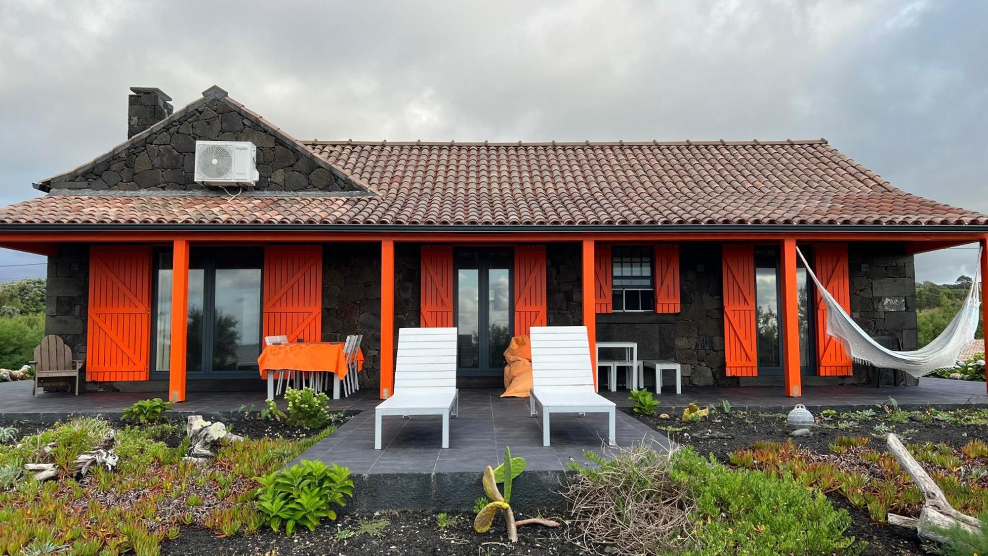 Casa Baleia Laranja Ocean-Front Villa Madalena  Buitenkant foto